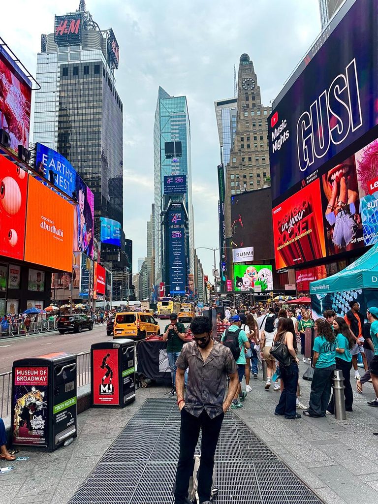 Exploring NYC from Time Square
