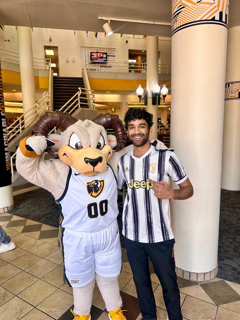 Prem, a business student in Richmond, Virginia